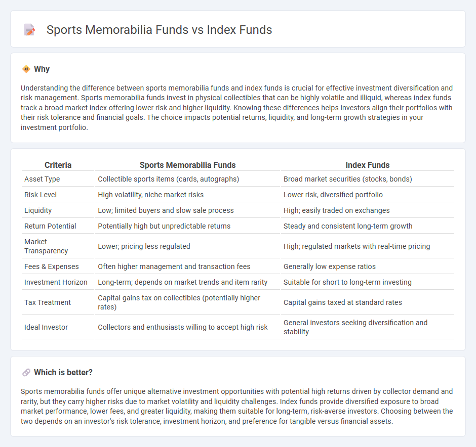Sports Memorabilia Funds vs Index Funds in Investment