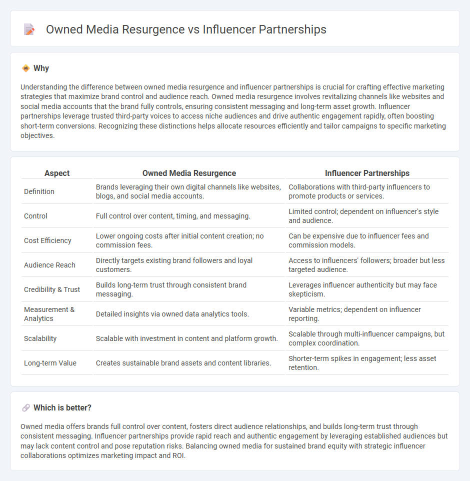 Owned Media Resurgence vs Influencer Partnerships in Marketing
