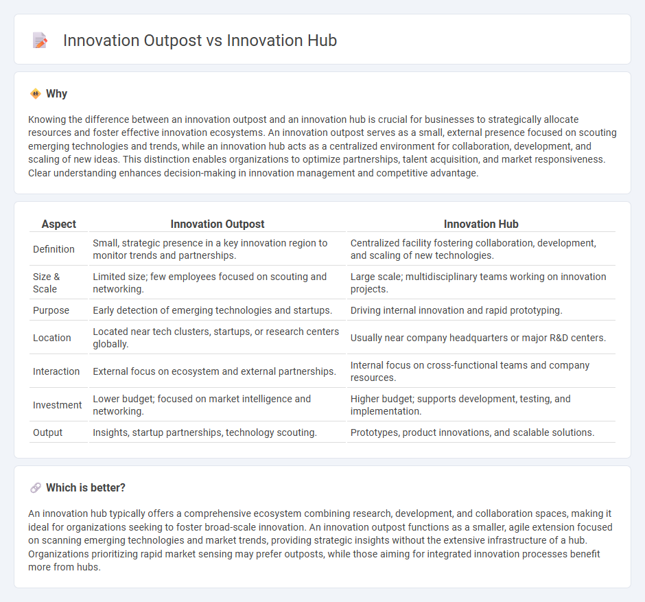 Innovation Outpost vs Innovation Hub in Consulting