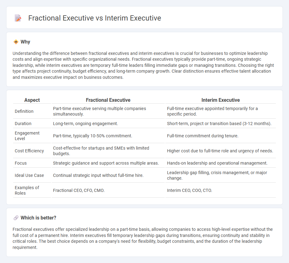 Fractional Executive vs Interim Executive in Employment