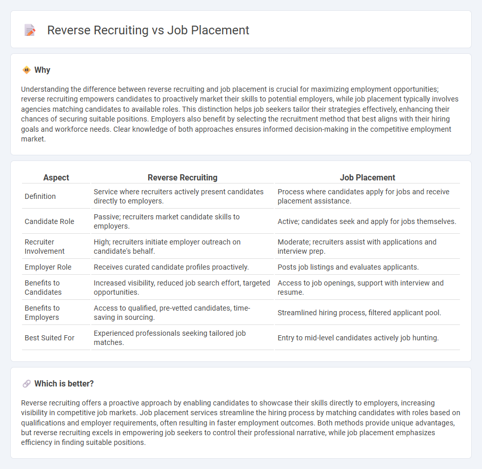 Reverse Recruiting vs Job Placement in Employment