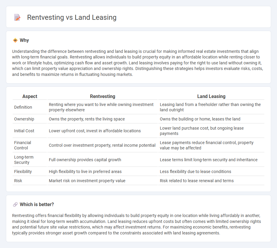 Rentvesting vs Land Leasing in Economy
