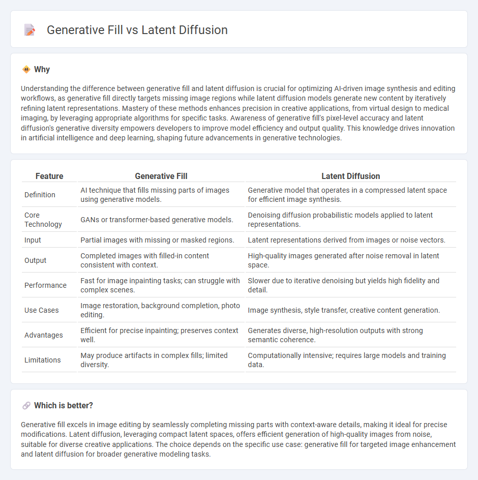 Generative Fill vs Latent Diffusion in Technology