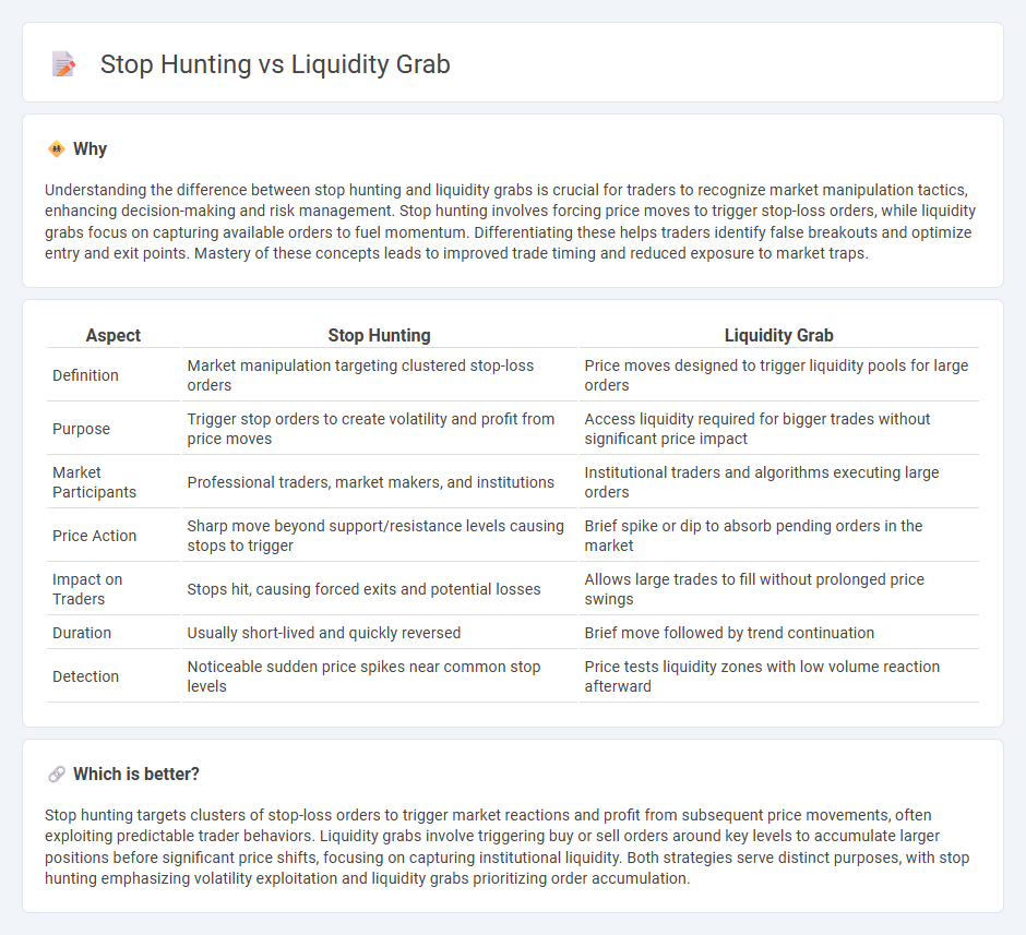 Stop Hunting vs Liquidity Grab in Trading