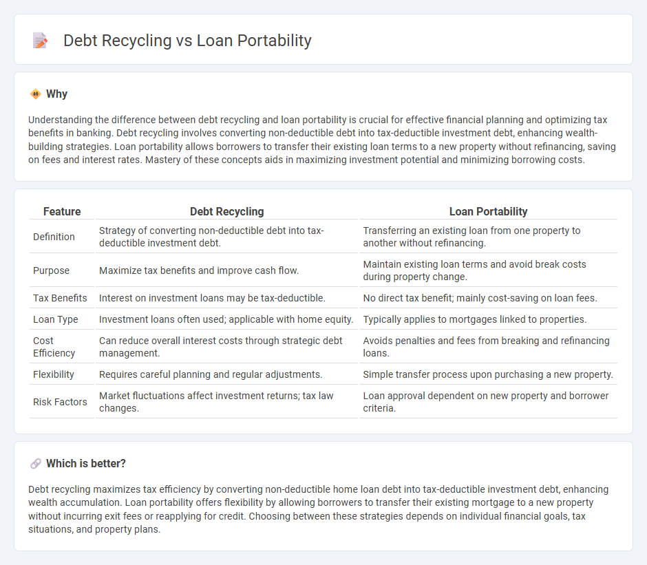 Debt Recycling vs Loan Portability in Banking
