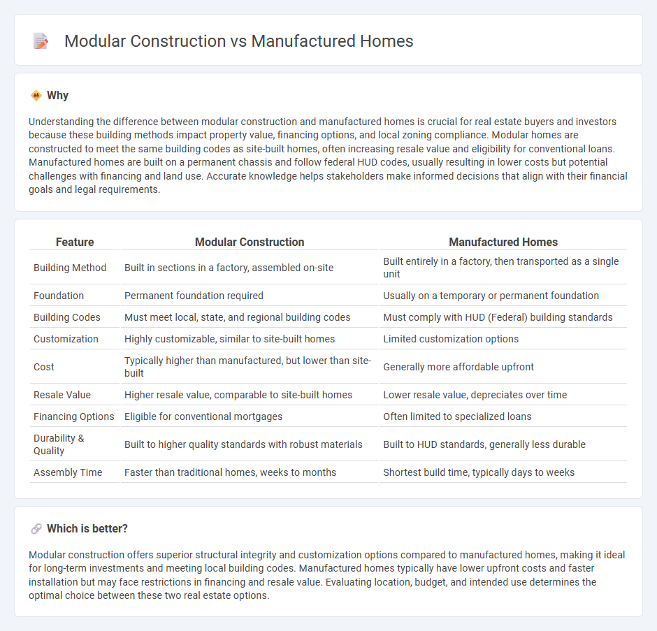 Modular Construction vs Manufactured Homes in Real Estate