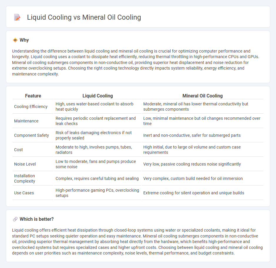 Liquid Cooling vs Mineral Oil Cooling in Technology