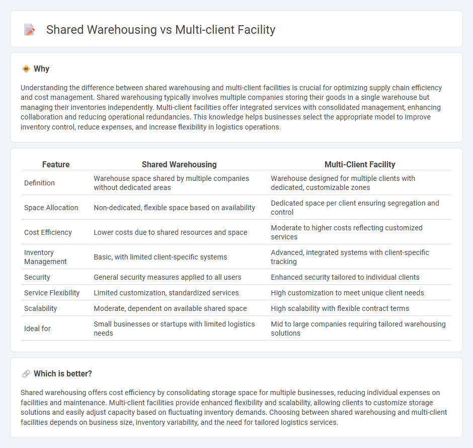 Shared Warehousing vs Multi-Client Facility in Logistics
