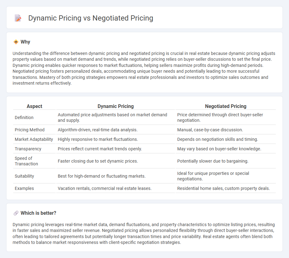 Dynamic Pricing vs Negotiated Pricing in Real Estate