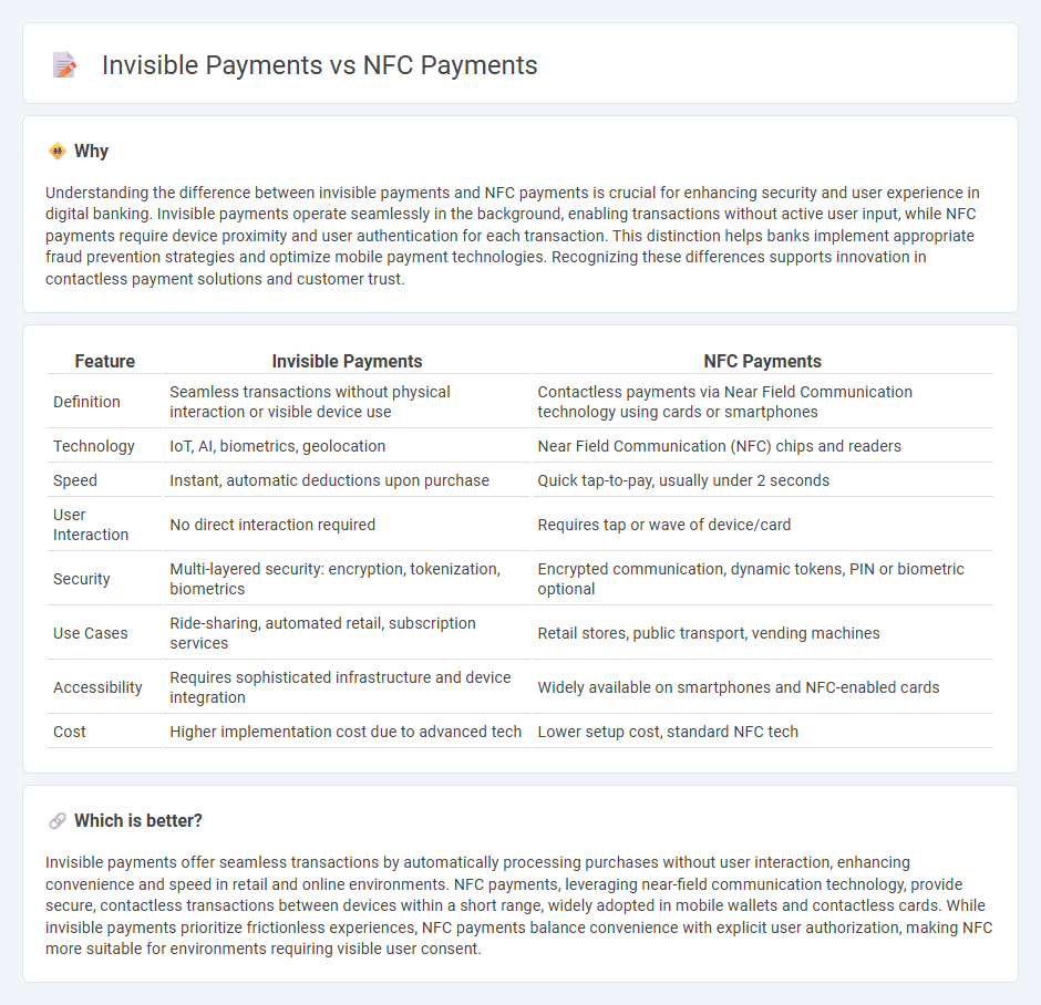 Invisible Payments vs Nfc Payments in Banking
