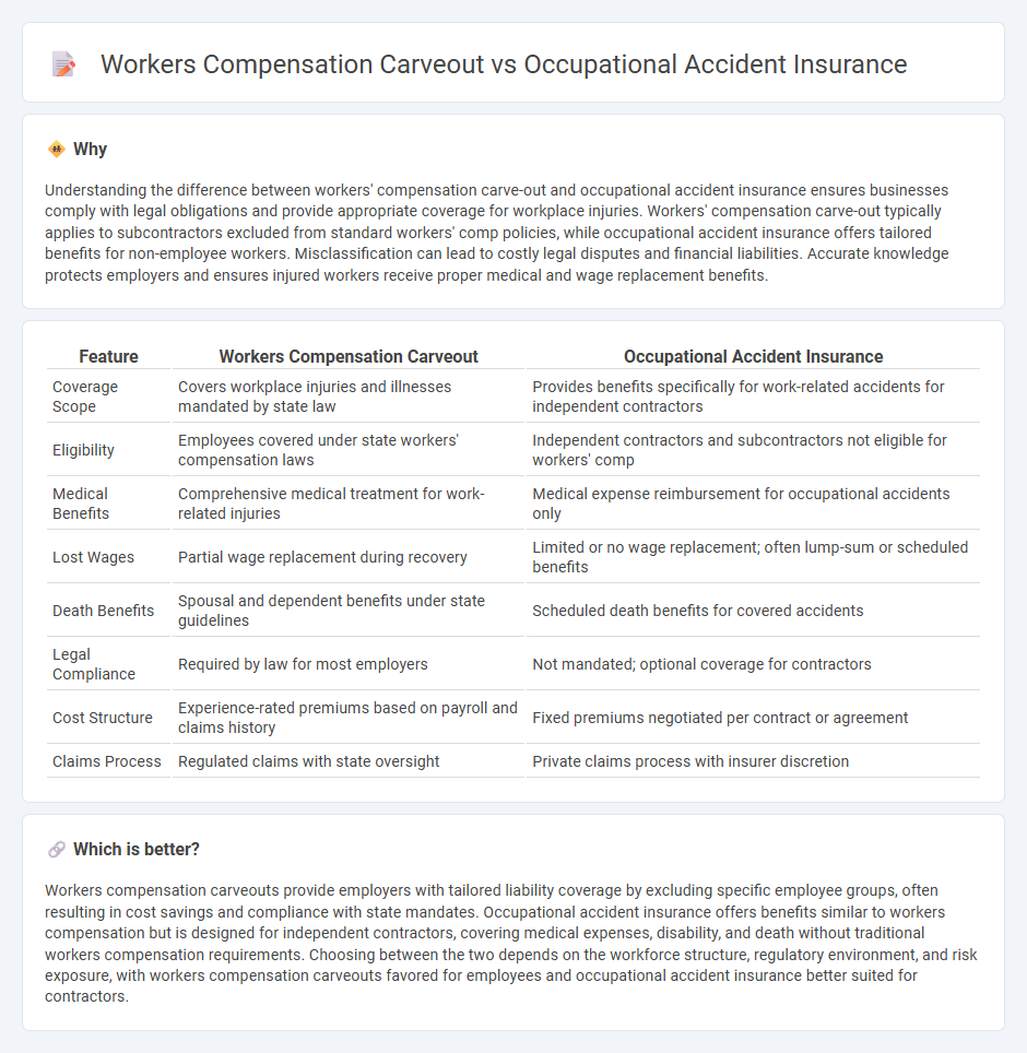 Workers Compensation Carveout vs Occupational Accident Insurance in Insurance
