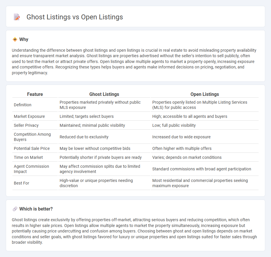 Ghost Listings vs Open Listings in Real Estate