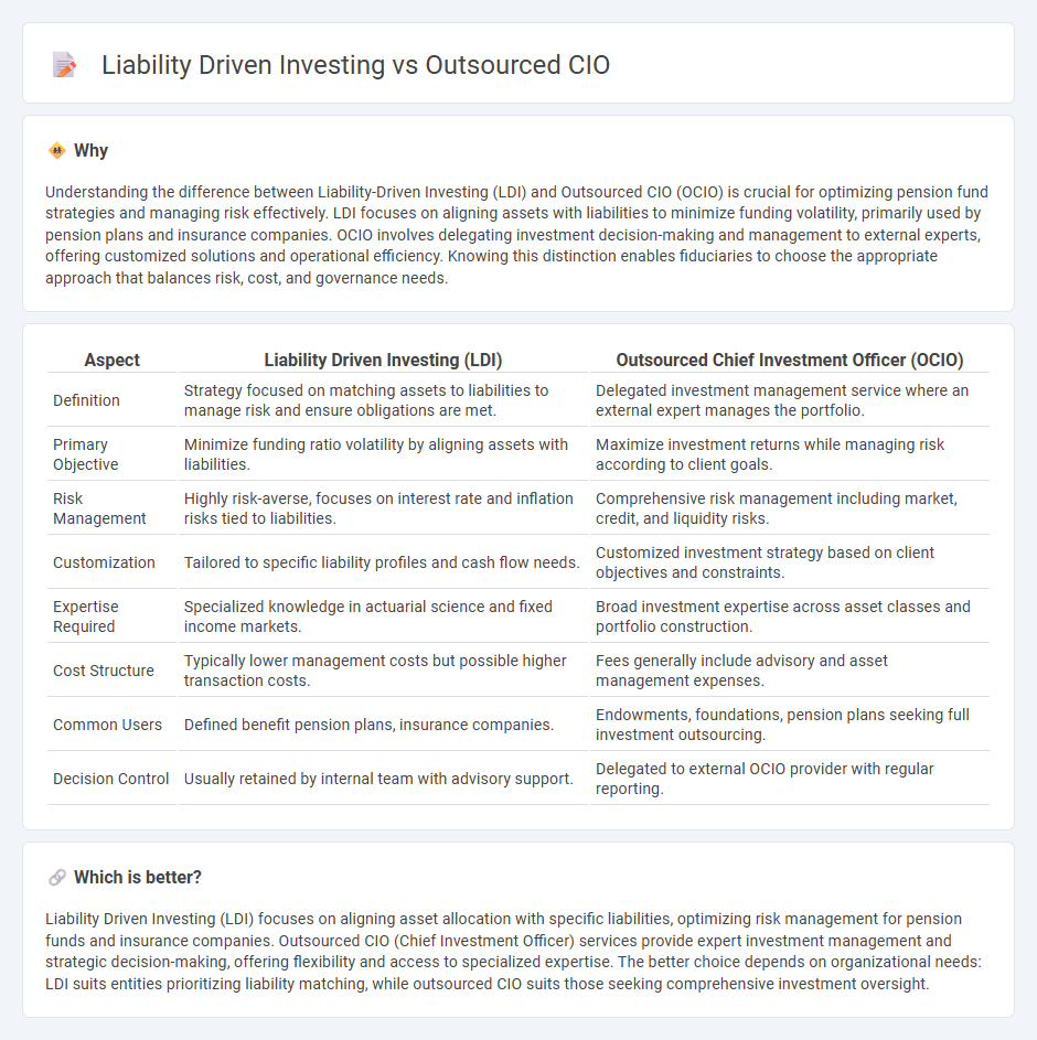 Liability Driven Investing vs Outsourced Cio in Finance