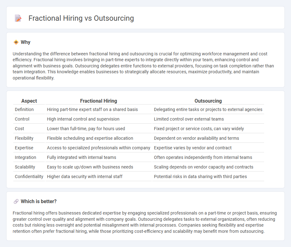 Fractional Hiring vs Outsourcing in Employment