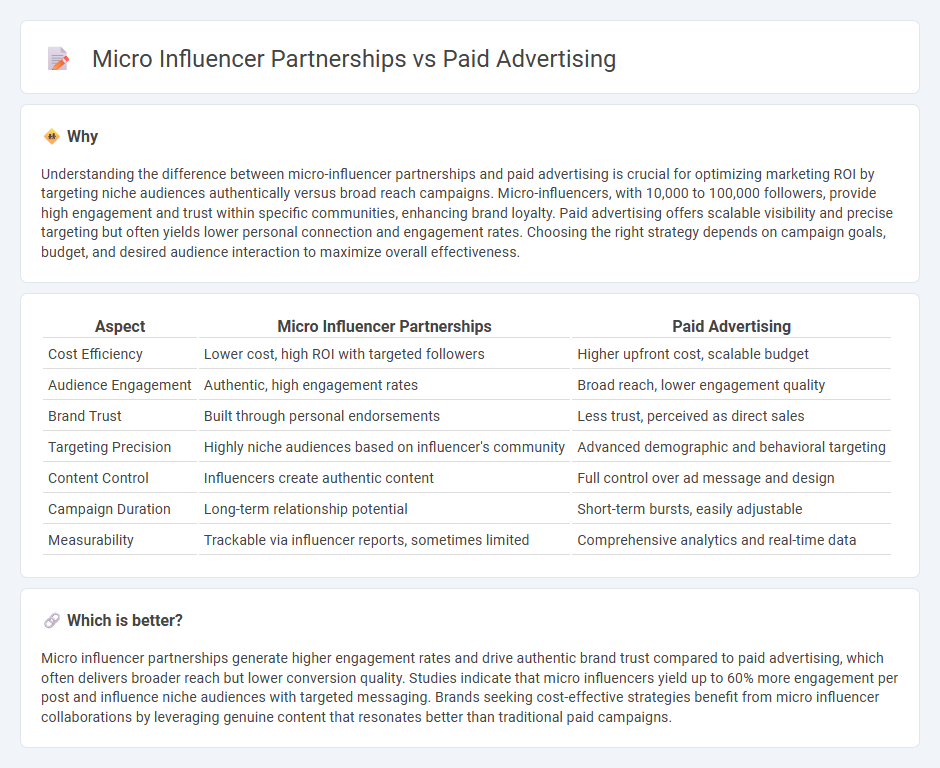 Micro Influencer Partnerships vs Paid Advertising in Marketing
