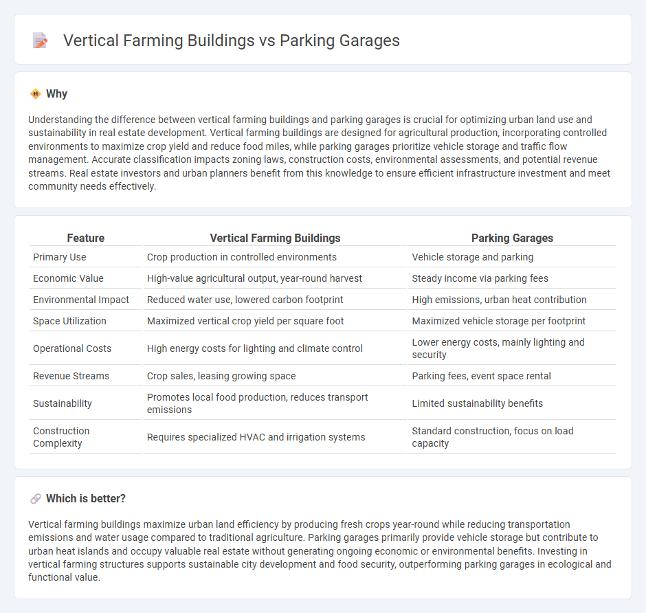 Vertical Farming Buildings vs Parking Garages in Real Estate