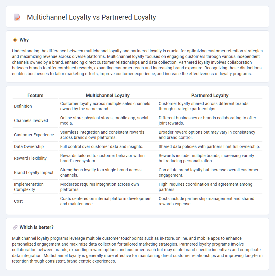 Multichannel Loyalty vs Partnered Loyalty in Commerce