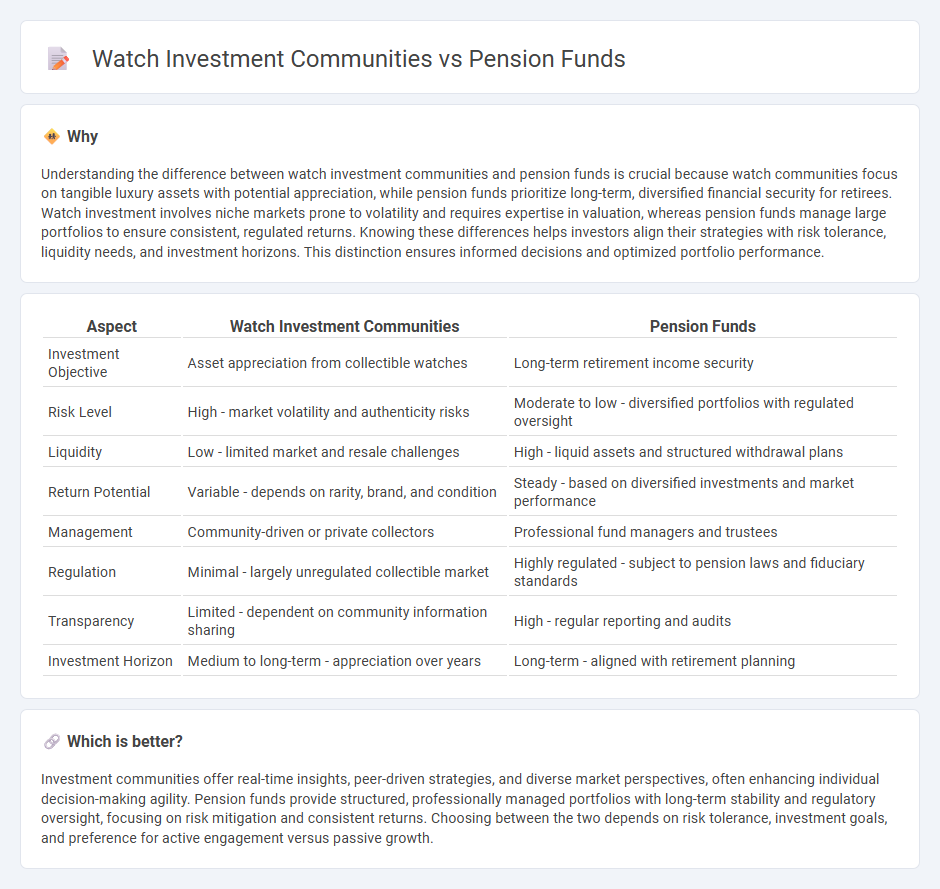 Watch Investment Communities vs Pension Funds in Investment
