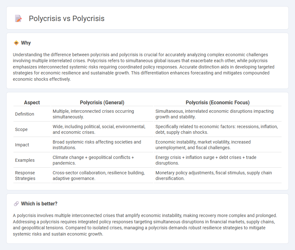 Polycrisis vs Polycrisis in Economy