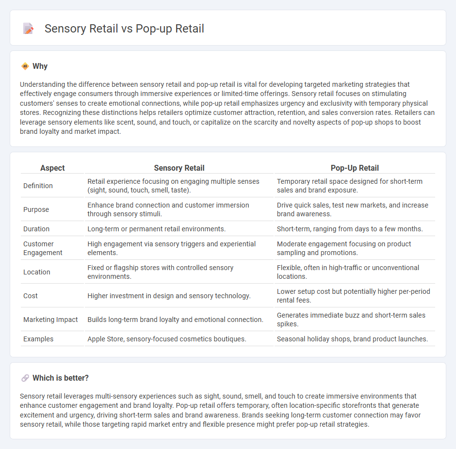 Sensory Retail vs Pop-Up Retail in Retail