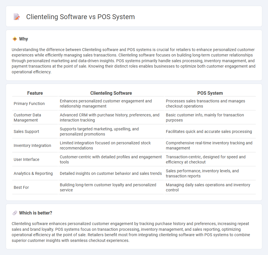 Clienteling Software vs Pos System in Retail