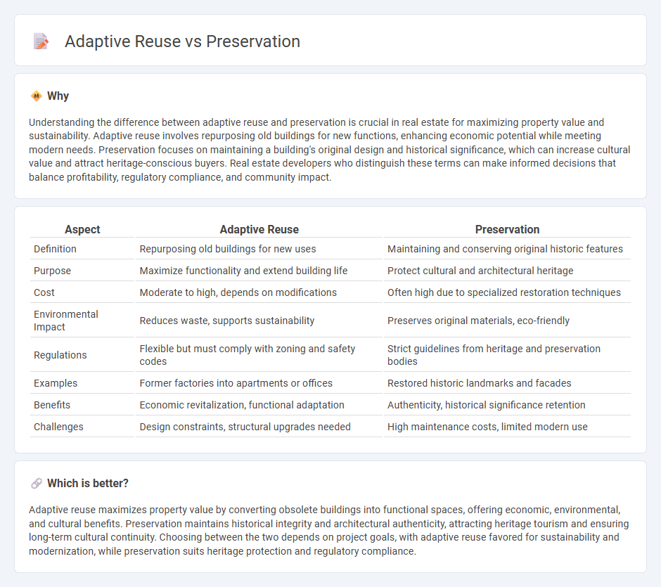 Adaptive Reuse vs Preservation in Real Estate