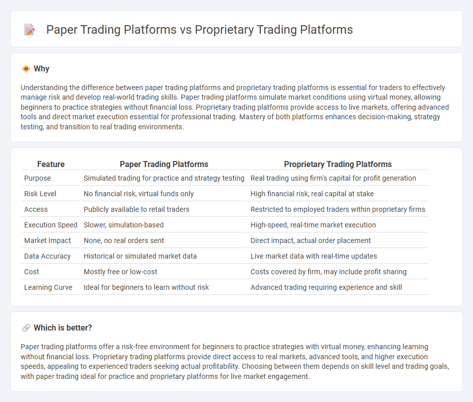 Paper Trading Platforms vs Proprietary Trading Platforms in Trading