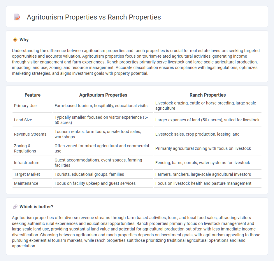 Agritourism Properties vs Ranch Properties in Real Estate