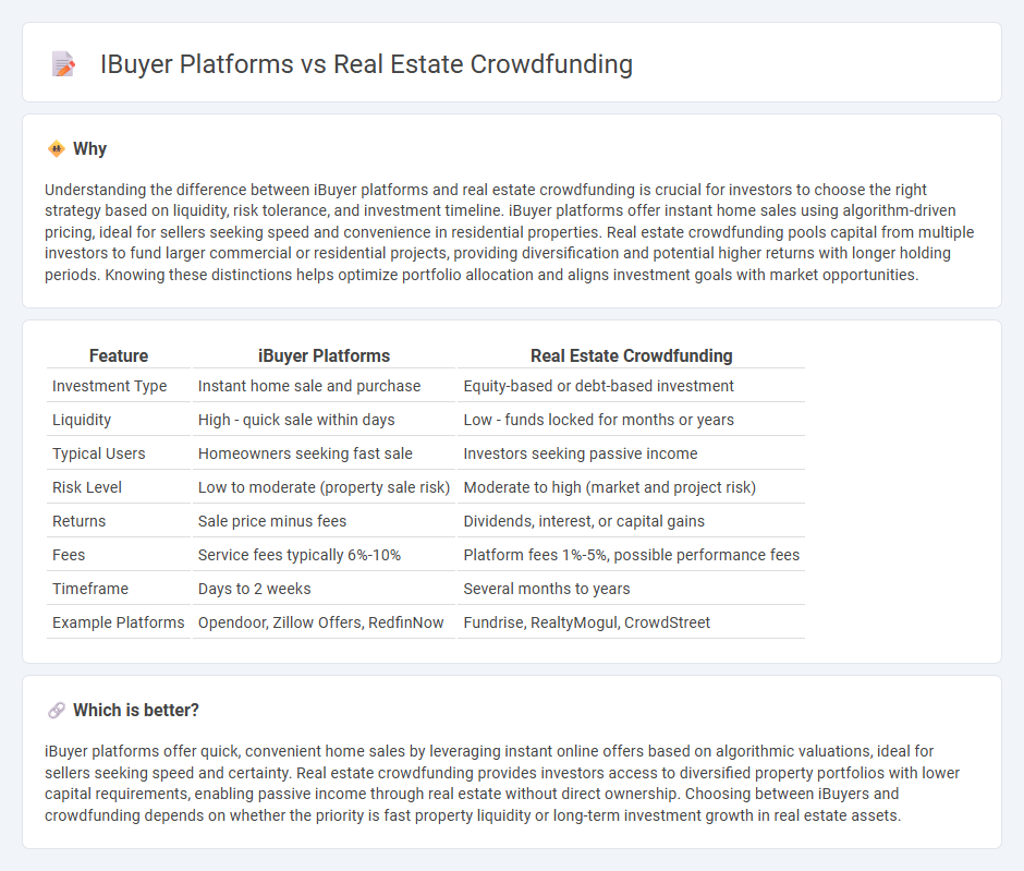Ibuyer Platforms vs Real Estate Crowdfunding in Real Estate