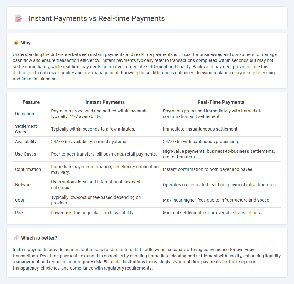 Instant Payments vs Real-Time Payments in Banking