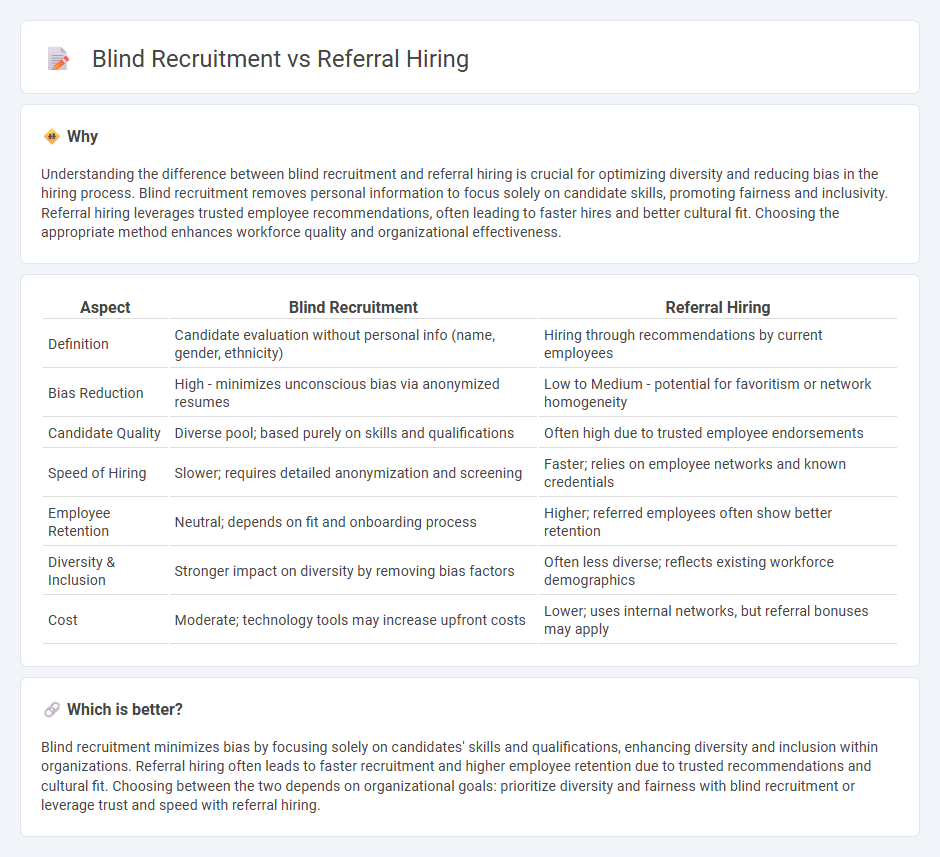 Blind Recruitment vs Referral Hiring in Human Resources