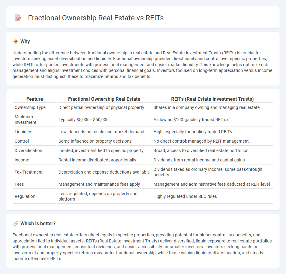 Fractional Ownership Real Estate vs Reits in Investment