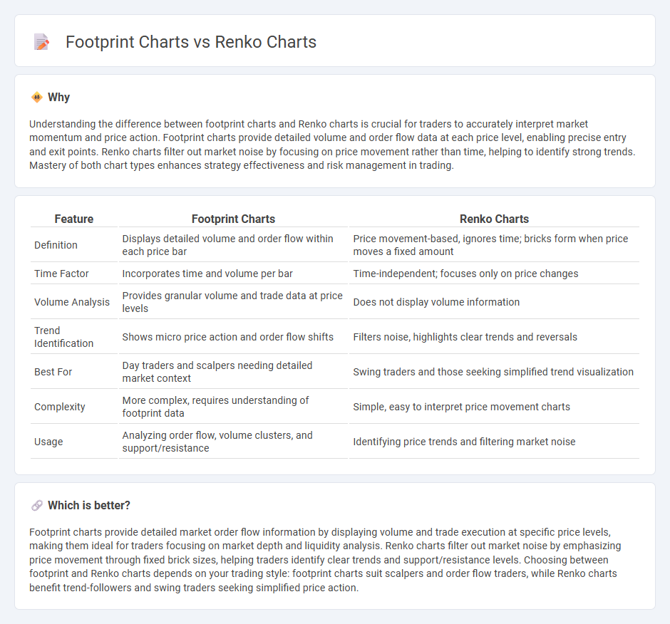 Footprint Charts vs Renko Charts in Trading