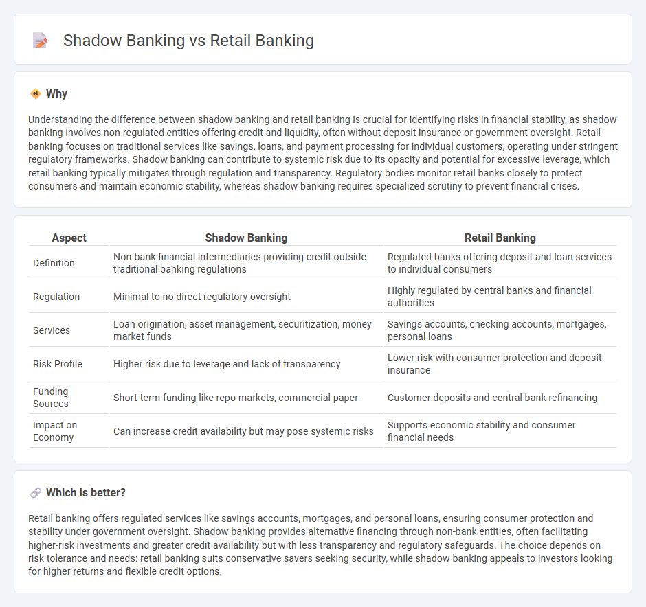 Shadow Banking vs Retail Banking in Finance