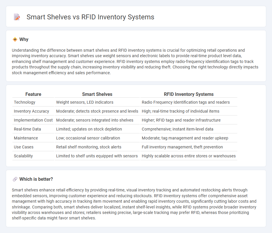 Smart Shelves vs Rfid Inventory Systems in Retail