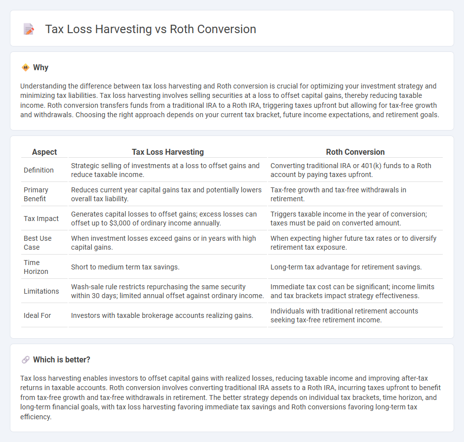 Tax Loss Harvesting vs Roth Conversion in Finance