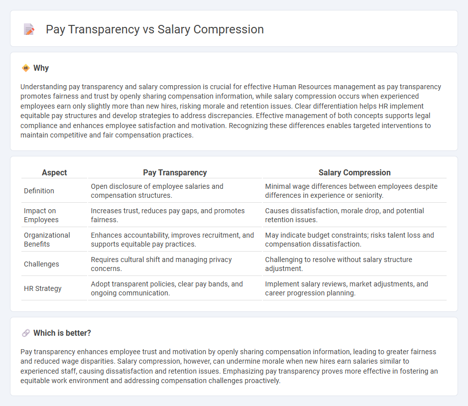 Pay Transparency vs Salary Compression in Human Resources