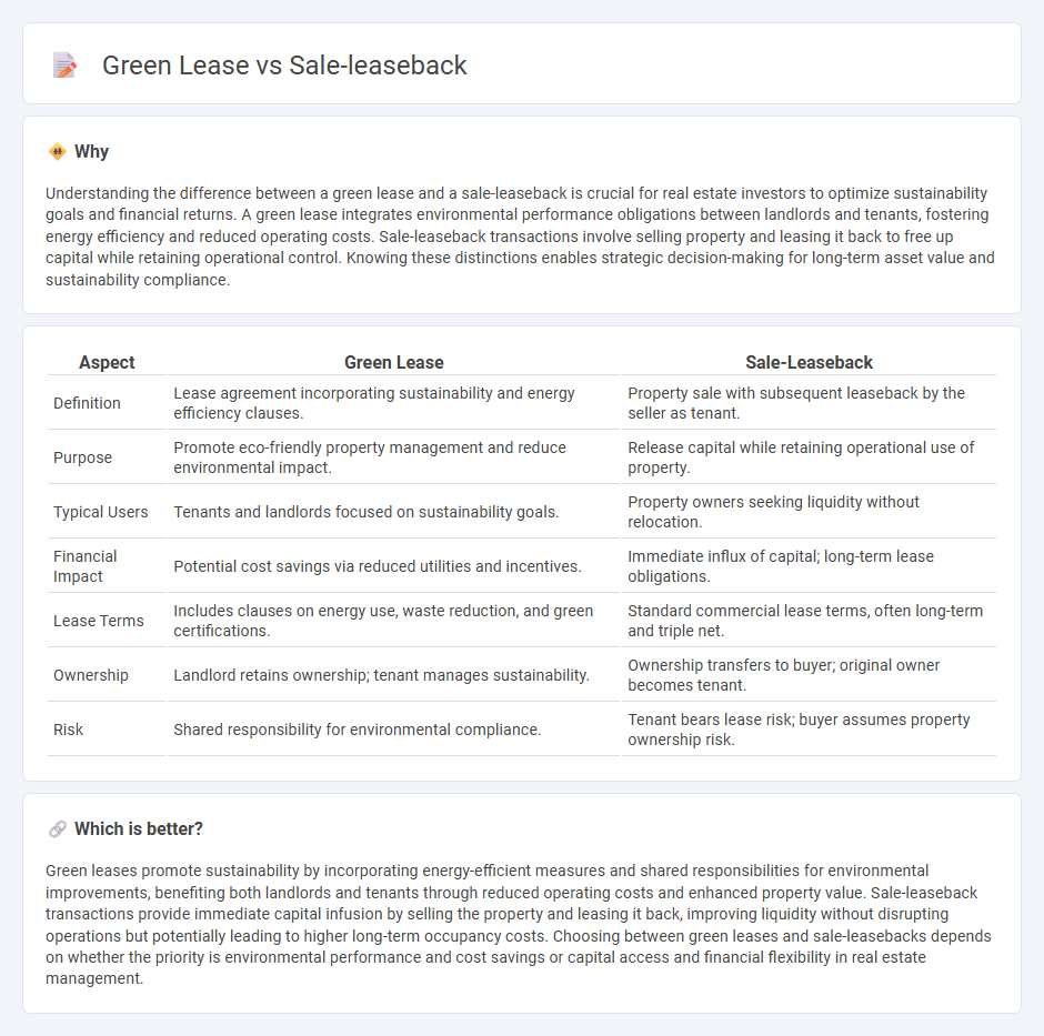 Green Lease vs Sale-Leaseback in Real Estate