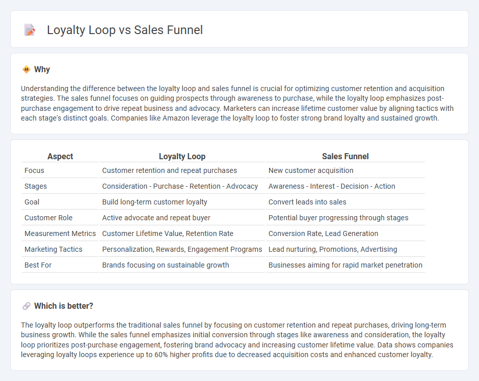 Loyalty Loop vs Sales Funnel in Marketing