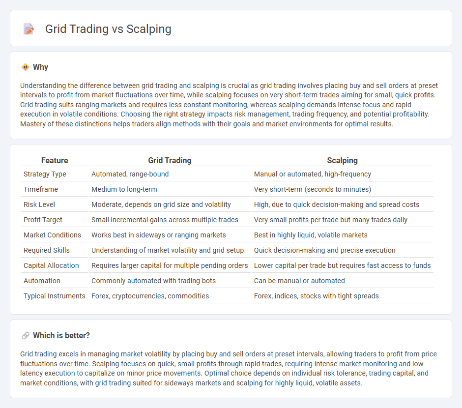 Grid Trading vs Scalping in Trading