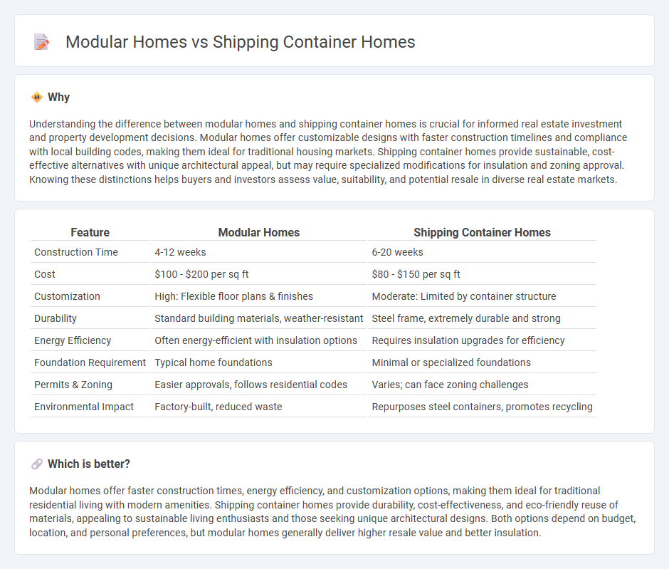 Modular Homes vs Shipping Container Homes in Real Estate