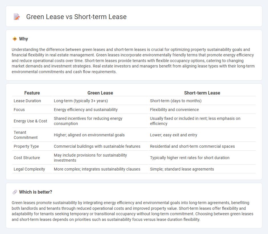 Green Lease vs Short-Term Lease in Real Estate