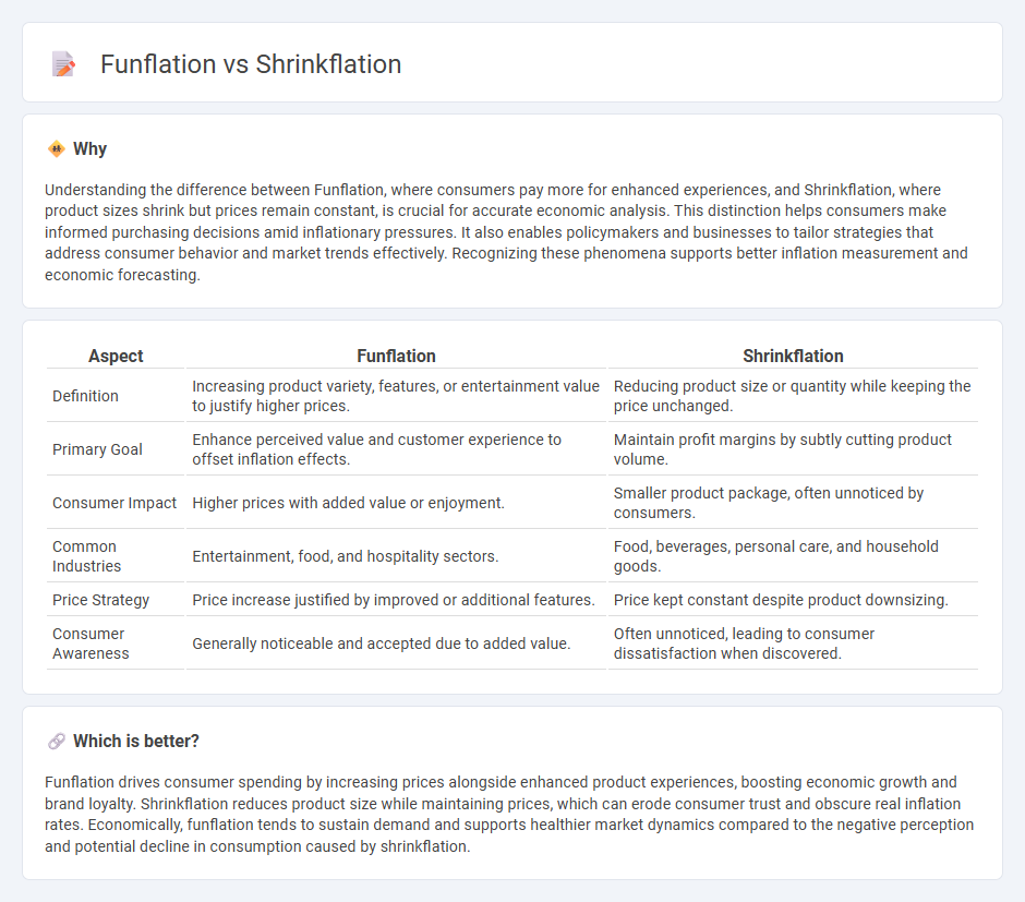 Funflation vs Shrinkflation in Economy