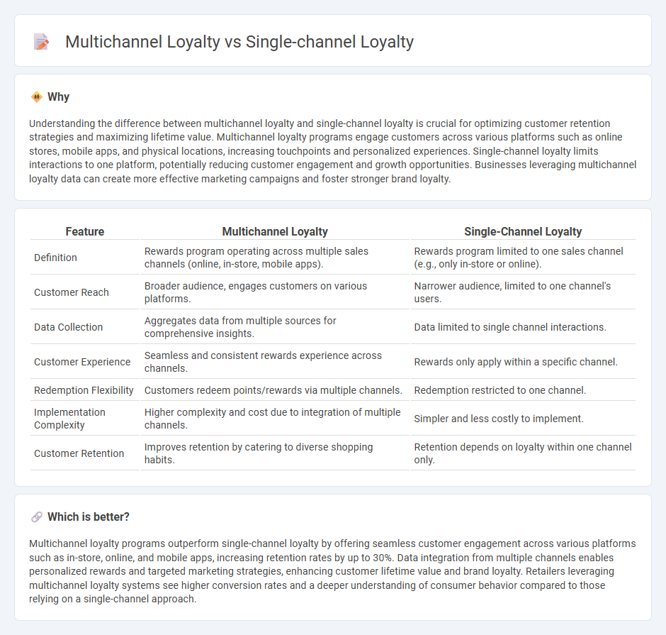 Multichannel Loyalty vs Single-Channel Loyalty in Commerce
