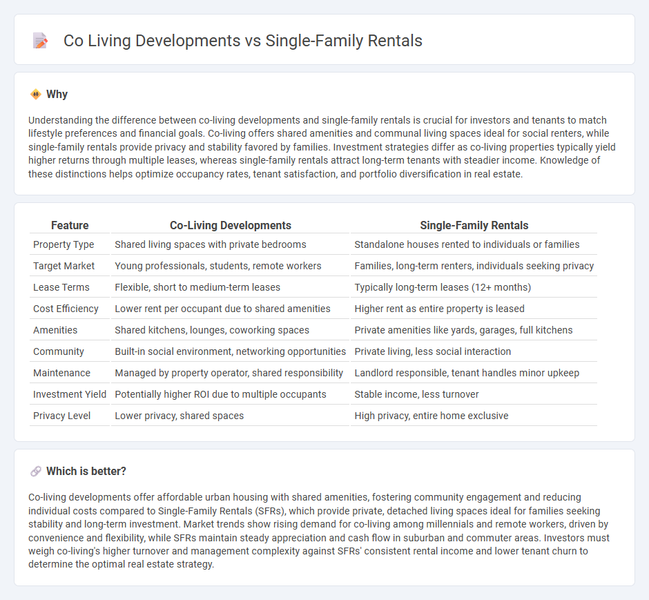 Co Living Developments vs Single-Family Rentals in Real Estate