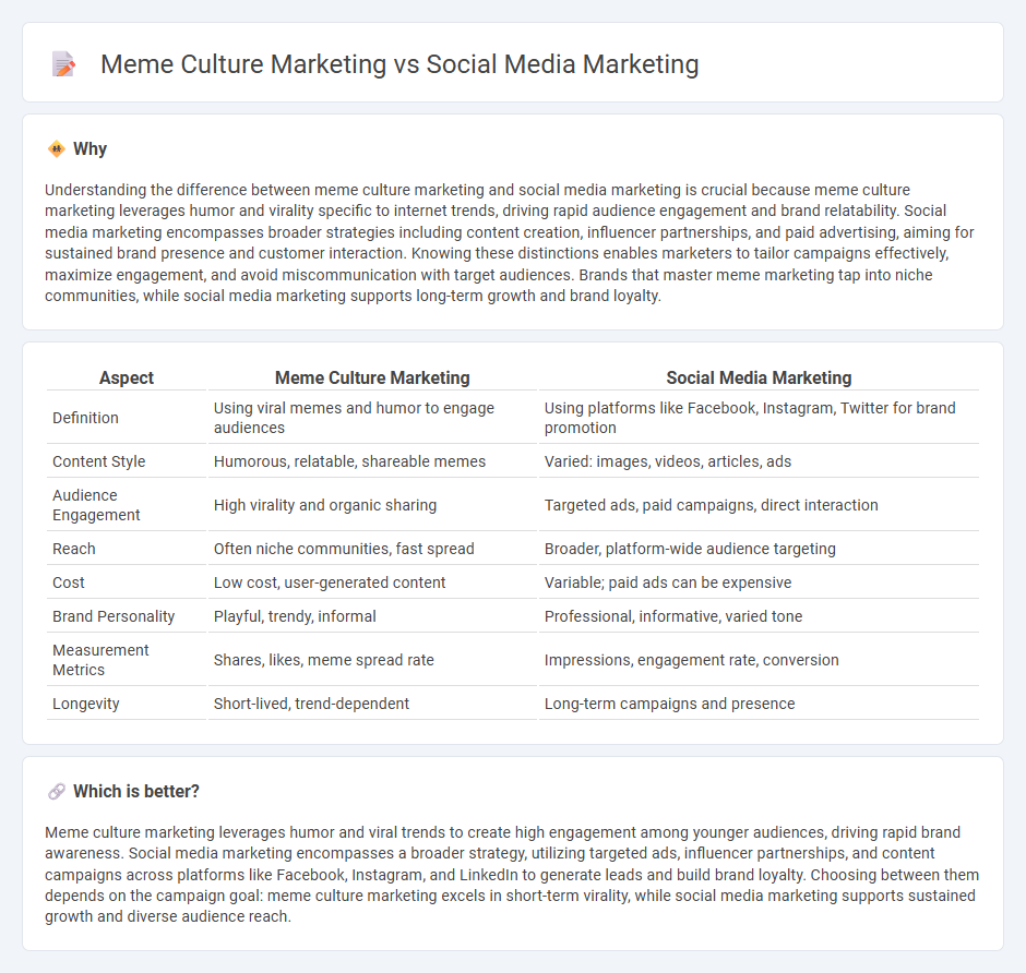 Meme Culture Marketing vs Social Media Marketing in Marketing