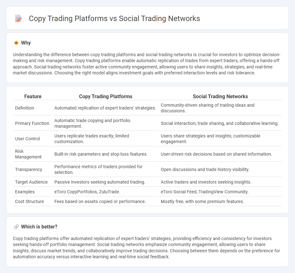 Copy Trading Platforms vs Social Trading Networks in Finance