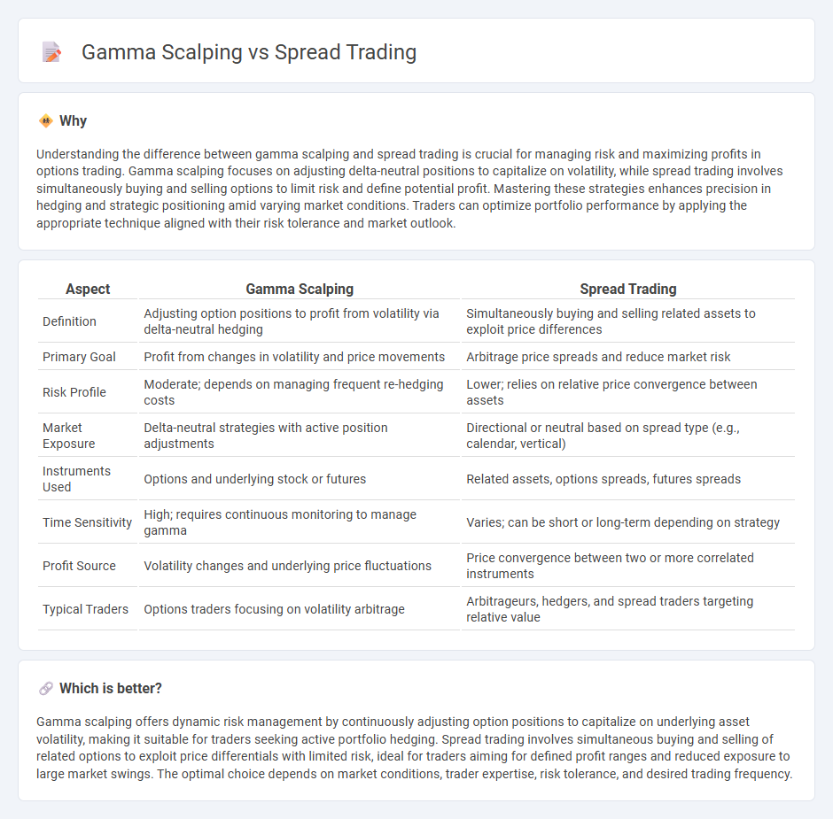 Gamma Scalping vs Spread Trading in Trading