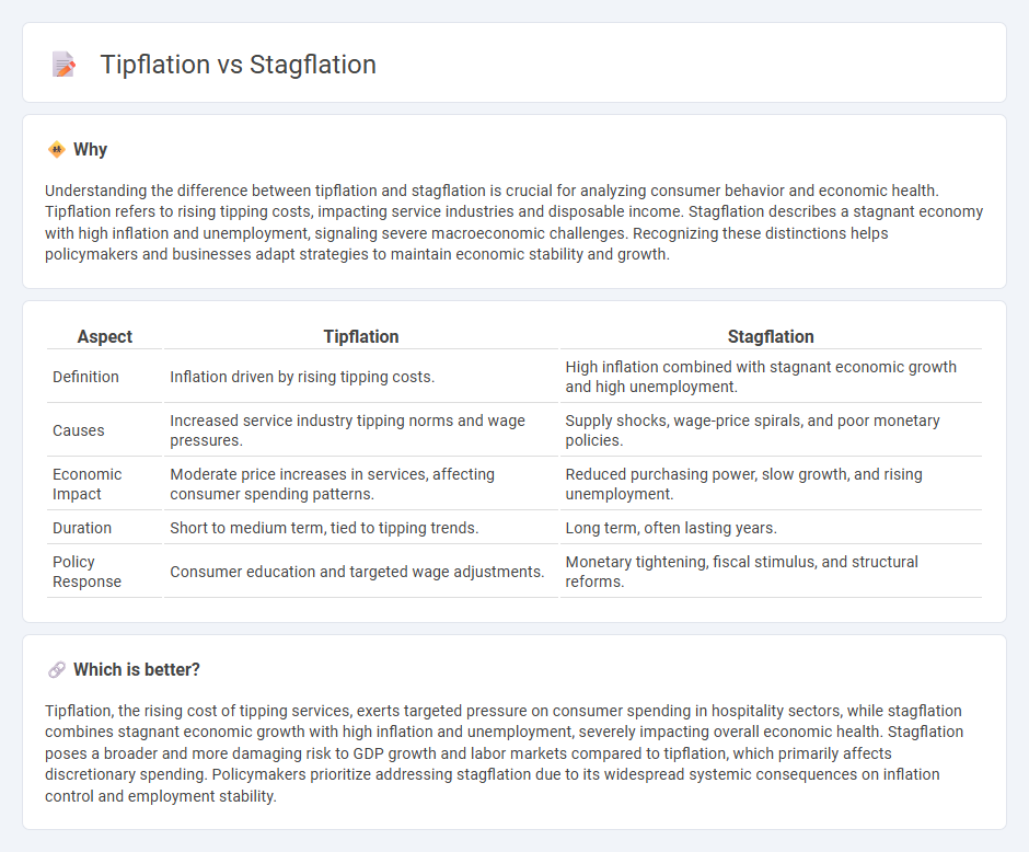 Tipflation vs Stagflation in Economy