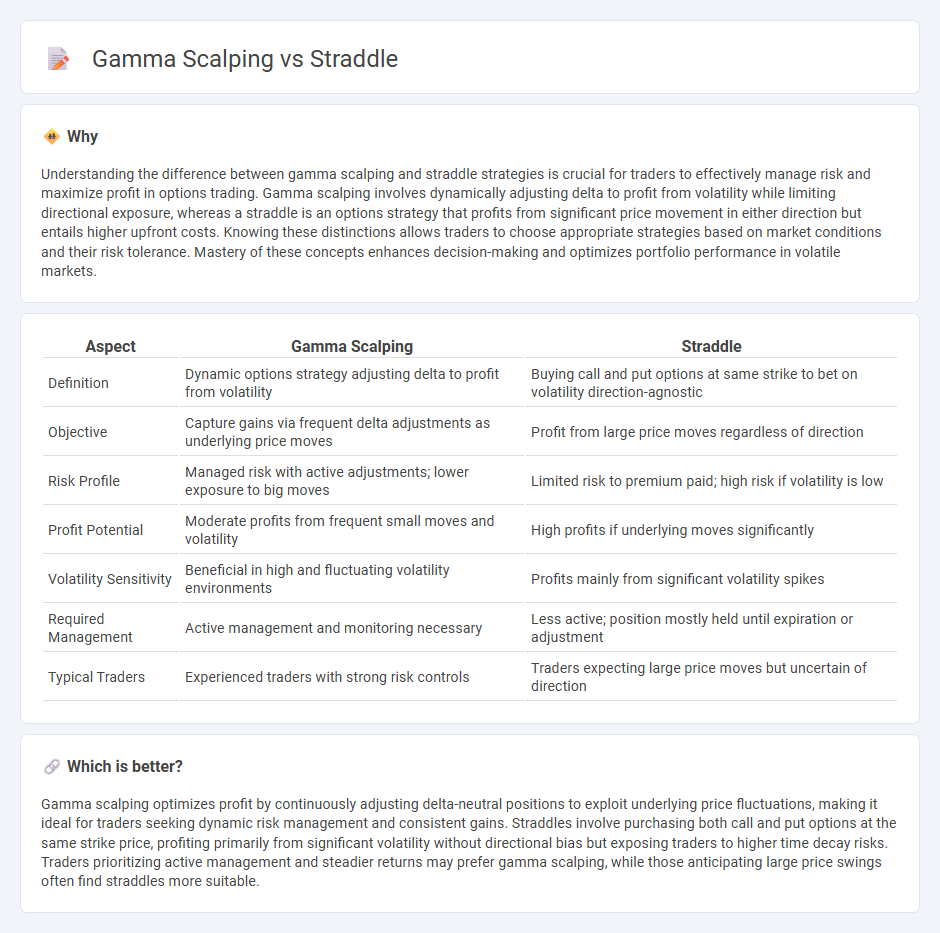 Gamma Scalping vs Straddle in Trading